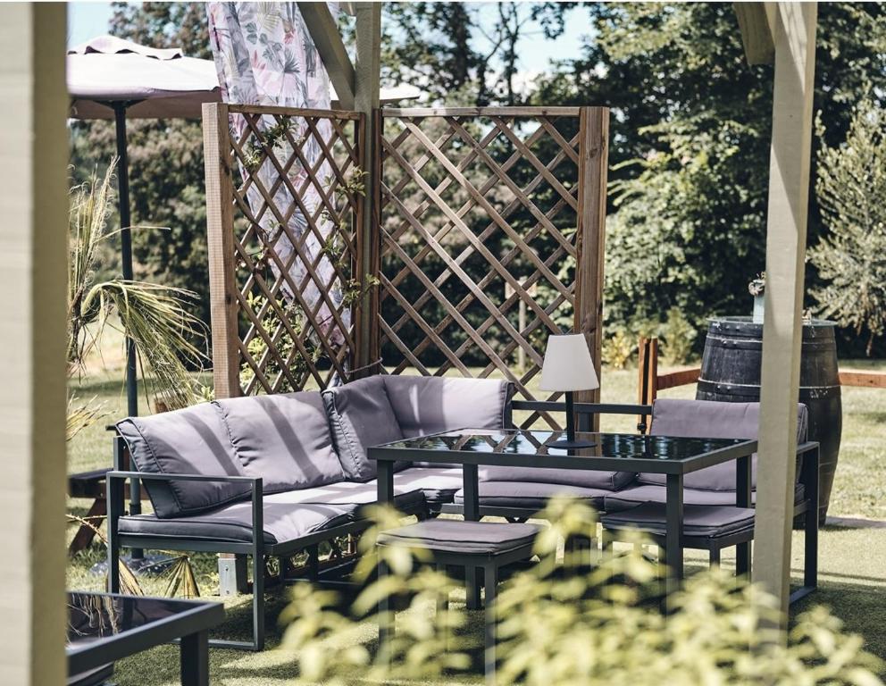 Zahrada ubytování Camping d'artagnan