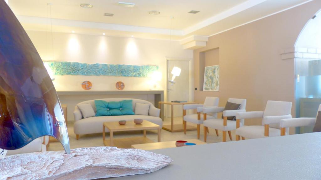 Posezení v ubytování Mercury Boutique Hotel