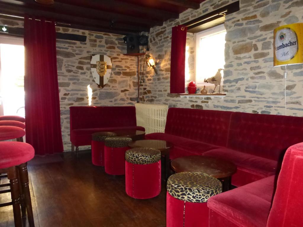 Posezení v ubytování Hôtel Ariane & SPA