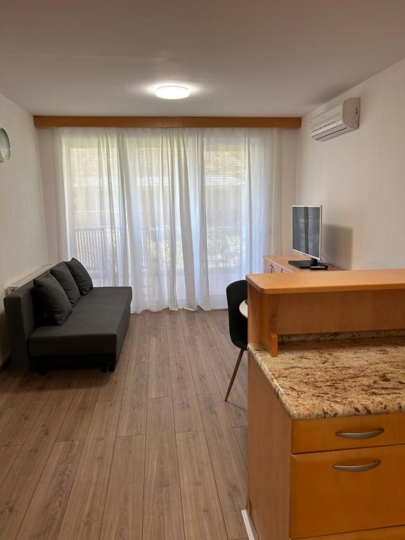 Kuchyň nebo kuchyňský kout v ubytování Apartment Aurora