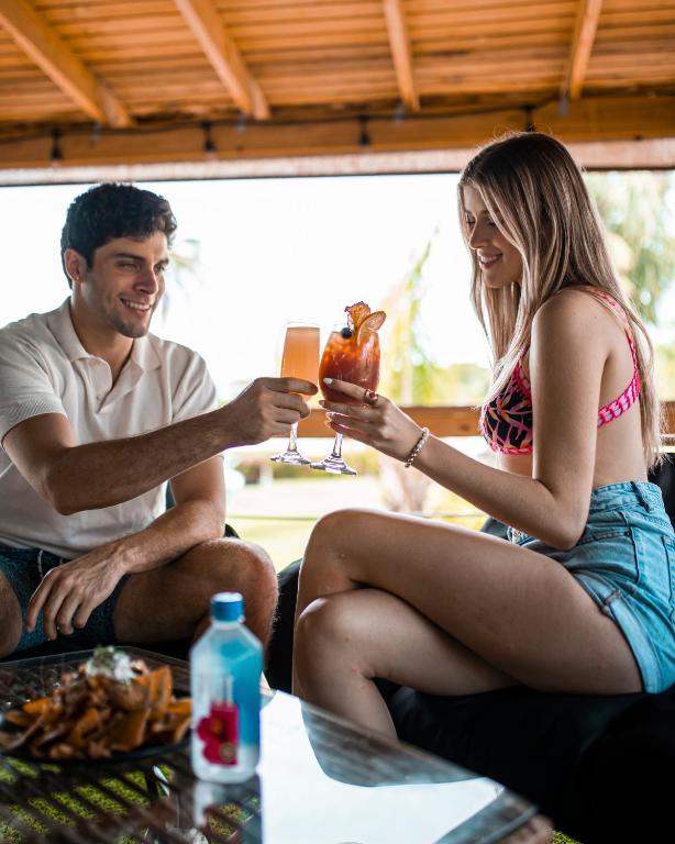Nápoje v ubytování Parador El Faro
