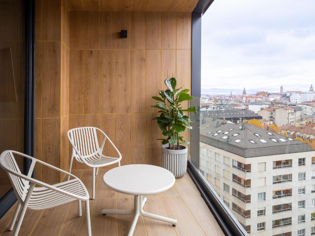 Kora Green City - Aparthotel Passivhaus - Deluxe Studio Met Balkon En Uitzicht