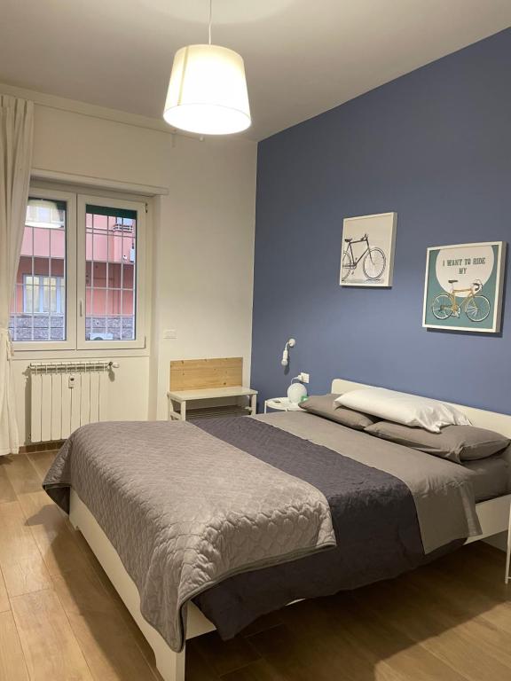 A bed or beds in a room at •TO ROME WITH LOVE•