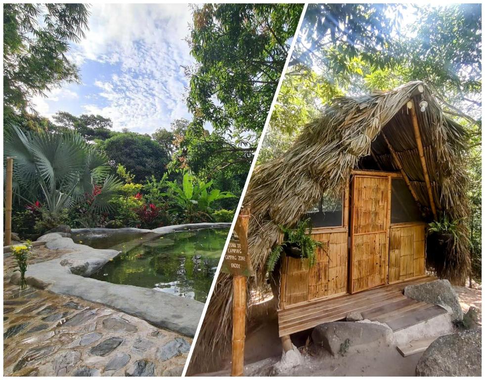 Zahrada ubytování Hostal Dos Quebradas