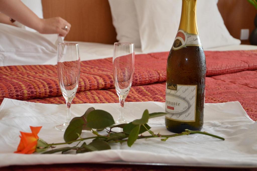 Nápoje v ubytování Hotel Bellevue