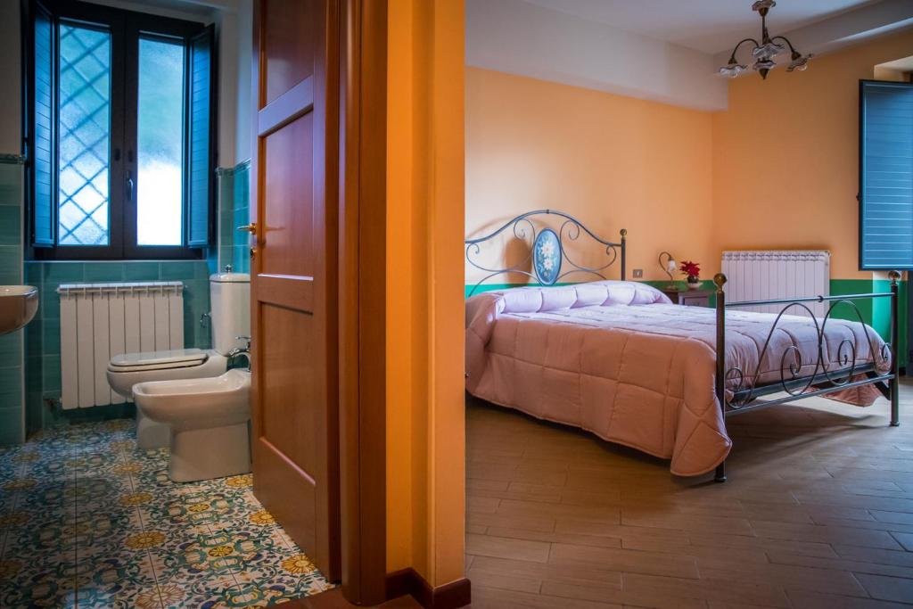 Postel nebo postele na pokoji v ubytování Casa Alegría