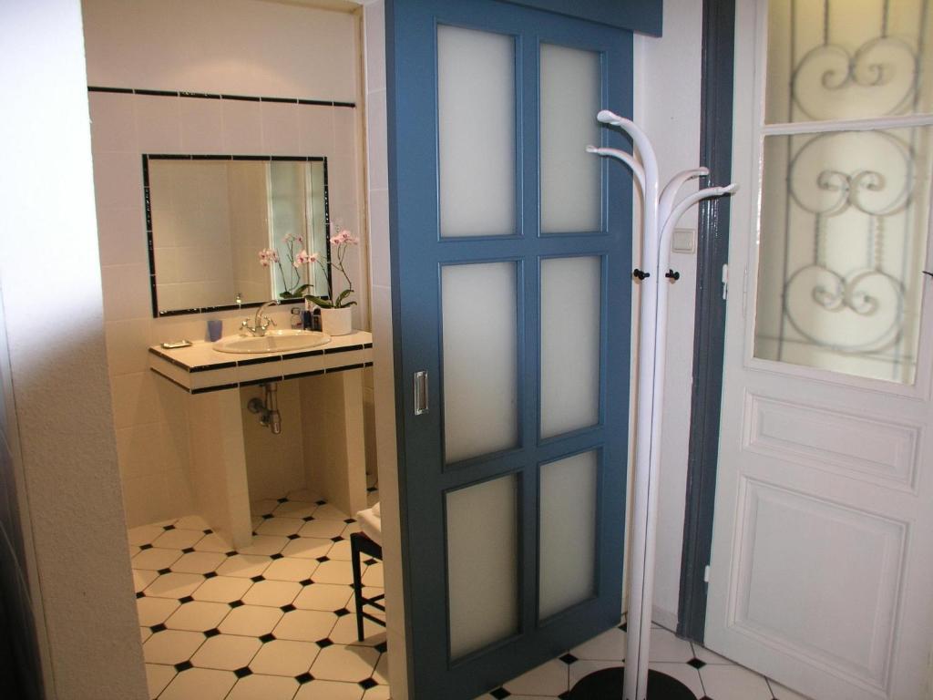 Koupelna v ubytování Hotel Wiener Kindl