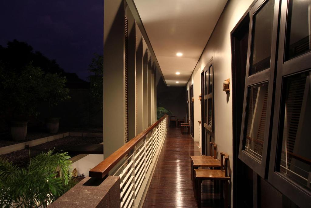 Balkón nebo terasa v ubytování COZY Boutique Guest House