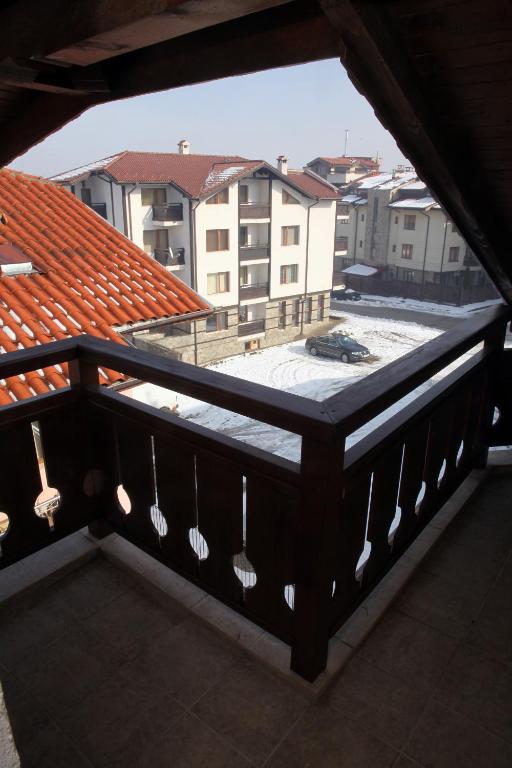 Balkón nebo terasa v ubytování Guest House Koncheto