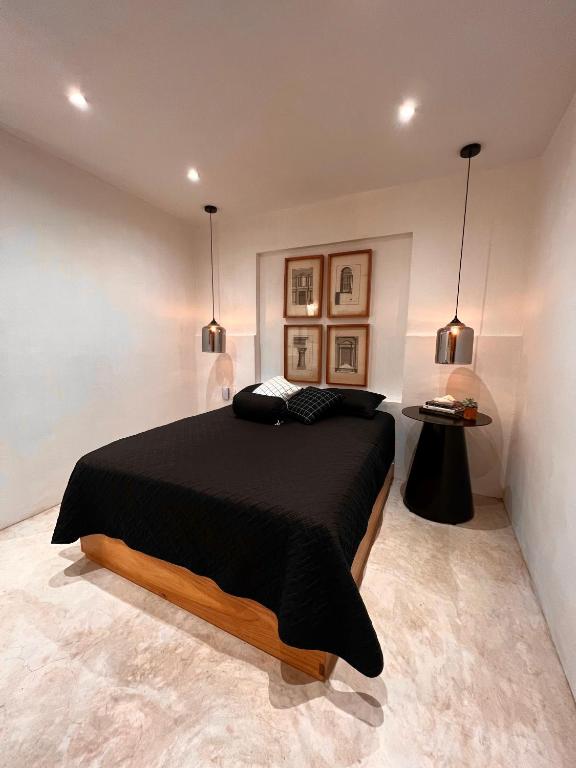 Postel nebo postele na pokoji v ubytování Hotel Atia