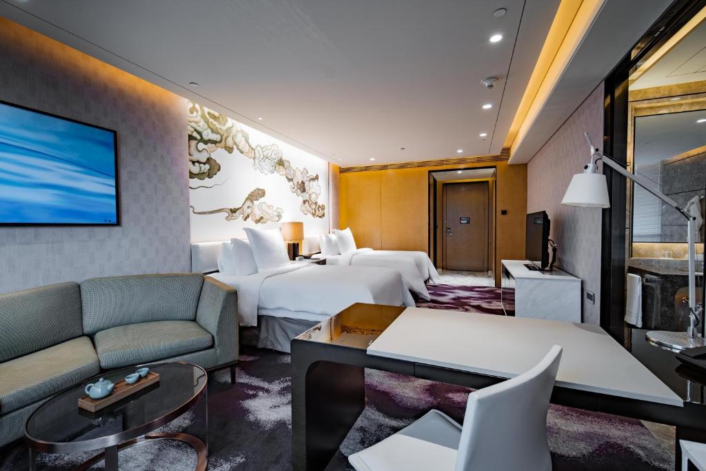 Four Seasons Hotel Shenzhen - Camera Club Con Due Letti Matrimoniali