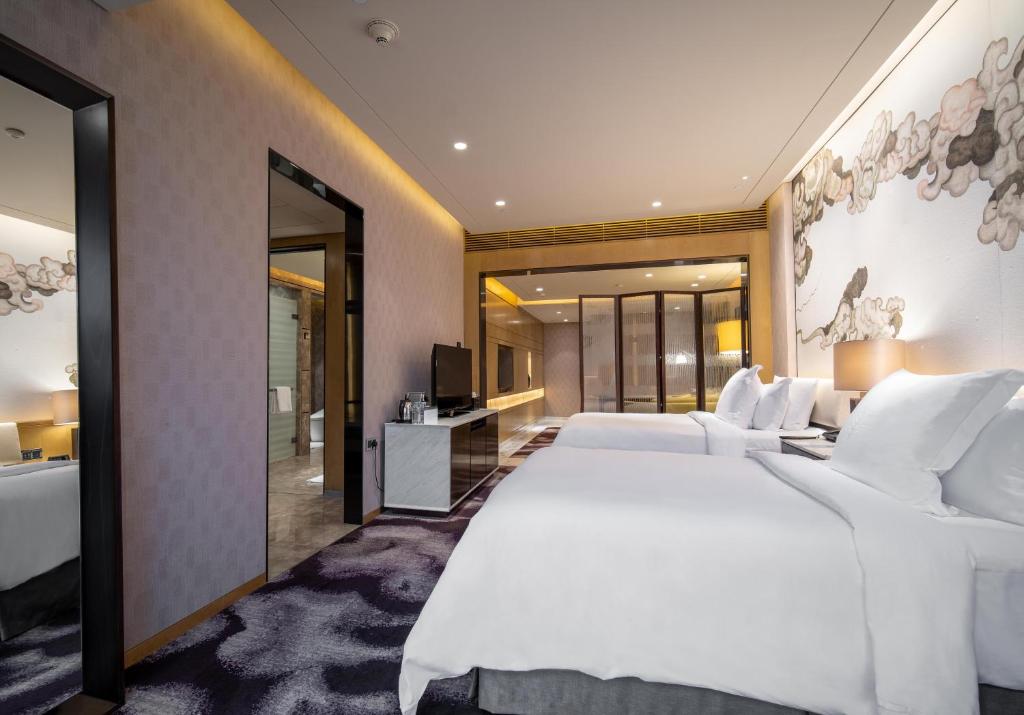 Four Seasons Hotel Shenzhen - Camera Grand Four Seasons Con Due Letti Matrimoniali