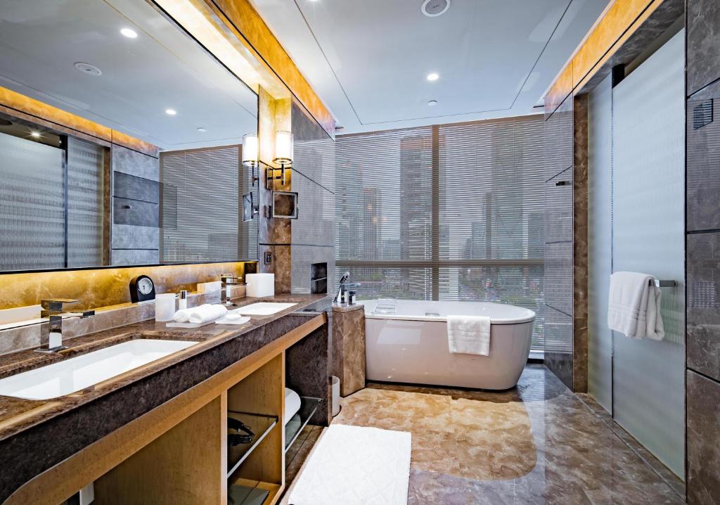 Four Seasons Hotel Shenzhen - Camera Premier Con Due Letti Matrimoniali