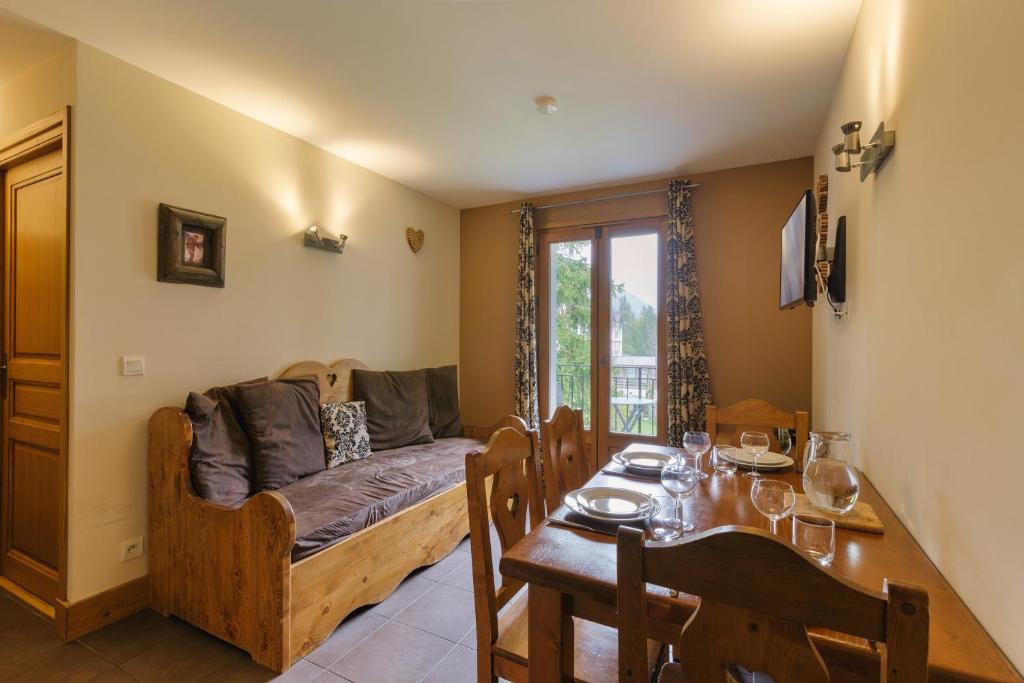 Vallorcine Apartments - Happy Rentals - Appartement Met één Slaapkamer