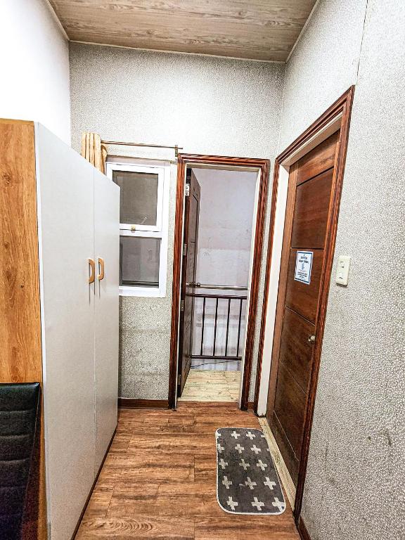 Kuchyň nebo kuchyňský kout v ubytování Hotel Urban
