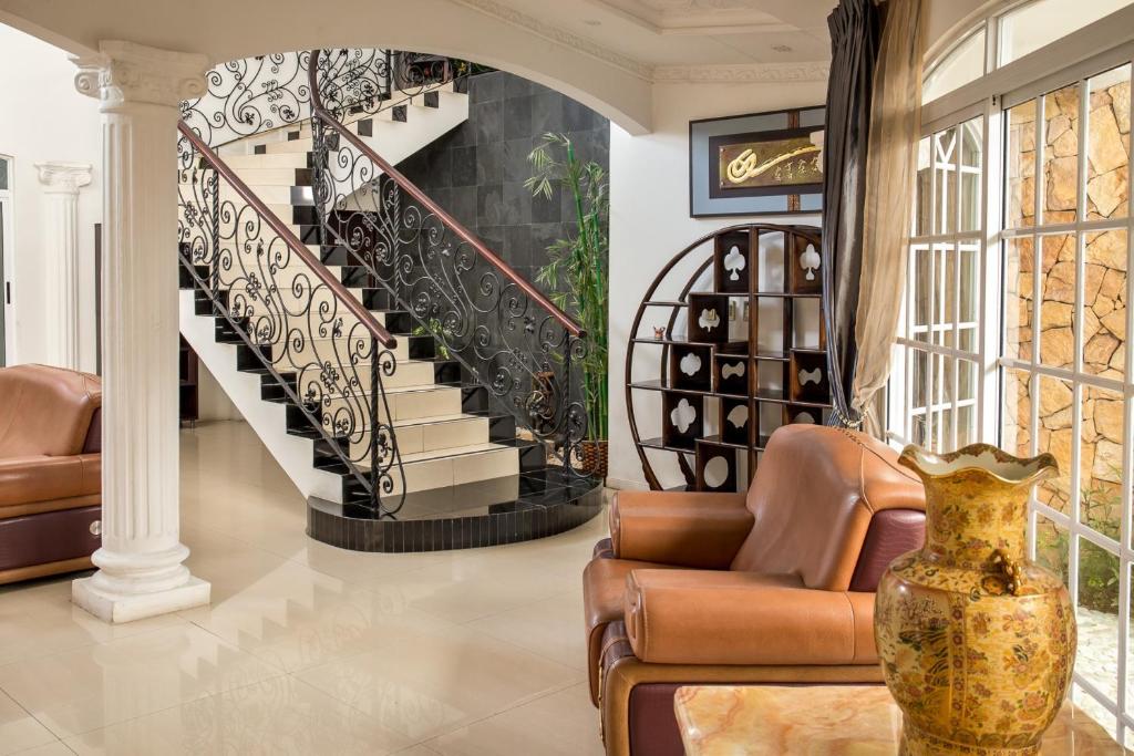 Posezení v ubytování Alameda Cariari Boutique Hotel