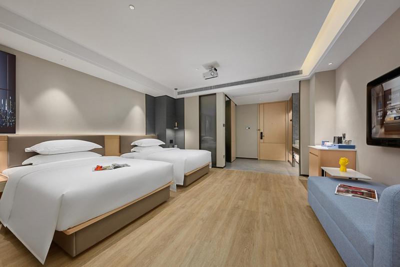 Fengyue Light Shang Hotel Guangzhou Baiyun Airport Store - Budget Dubbele Of Tweelingzaal
