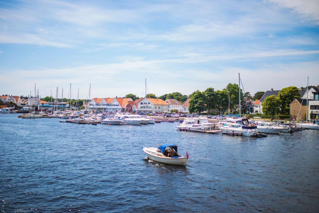 Landskap nær hotellet