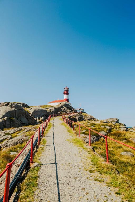 Landskap nær hotellet