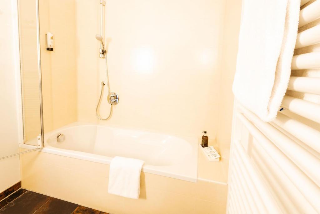 Koupelna v ubytování Hotel Liebmann