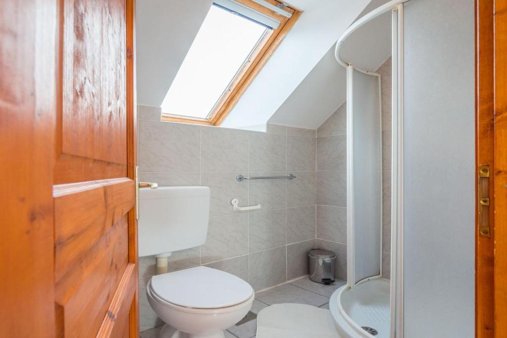 Koupelna v ubytování Mala Vas Chalet