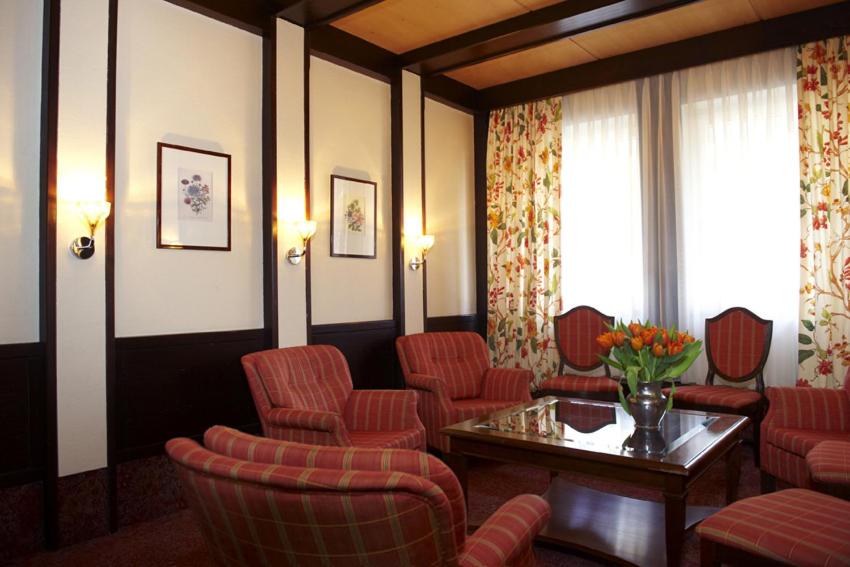 Posezení v ubytování Stern Hotel Soller