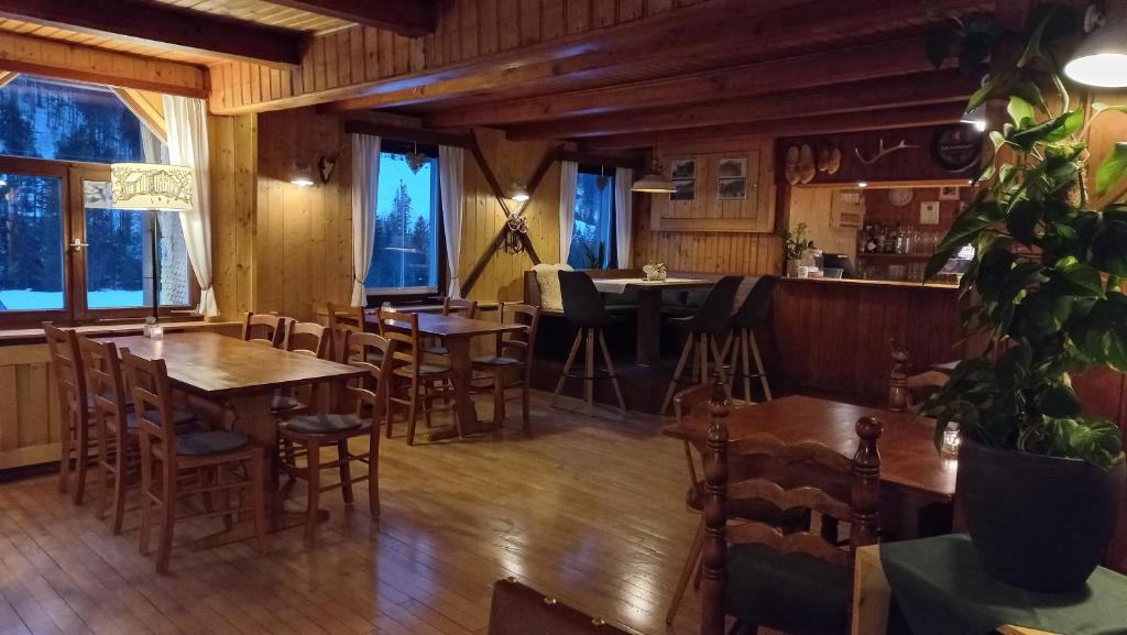 Restaurace v ubytování Landhaus Bad Hopfreben