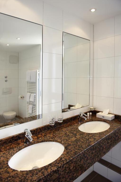 Koupelna v ubytování Stern Hotel Soller