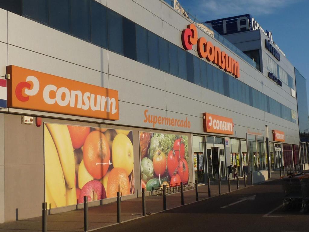 Supermarket alebo iný obchod pri apartmáne alebo v okolí