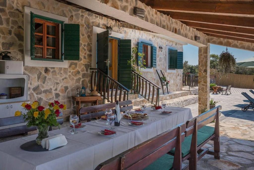 Balkón alebo terasa v ubytovaní Villa Adamaris