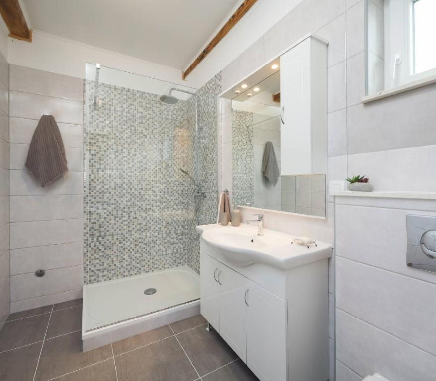 Kúpeľňa v ubytovaní Villa Adamaris