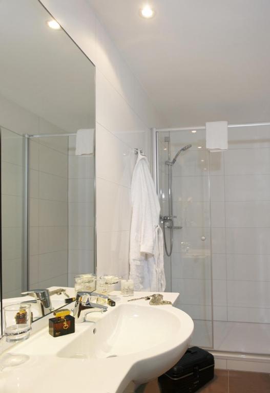 Koupelna v ubytování Stern Hotel Soller