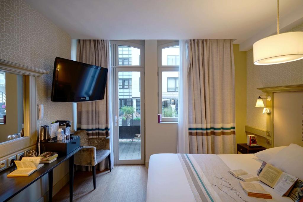 Hôtel Littéraire Gustave Flaubert, BW Signature Collection - Teraslı Executive King Oda - Sigara İçilmez