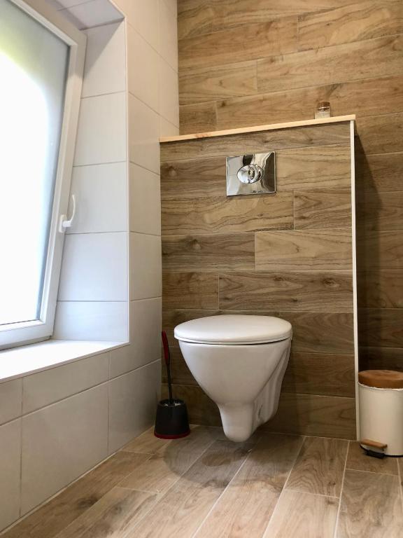Koupelna v ubytování Accomodatie in Villa Werschmatt