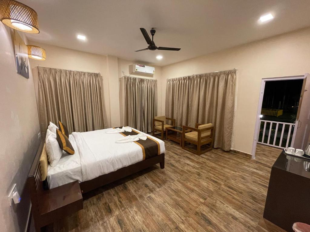 Jaldapara Forest Tourist Lodge JFTL - Chambre Double Avec Vue Sur Le Jardin