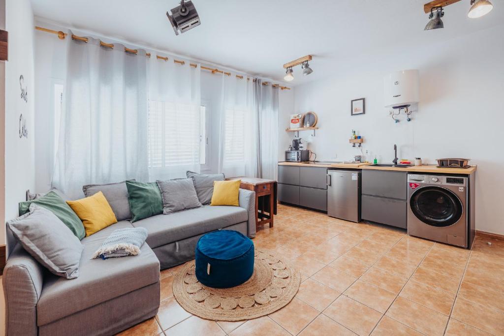 Posezení v ubytování Casa Allegranza