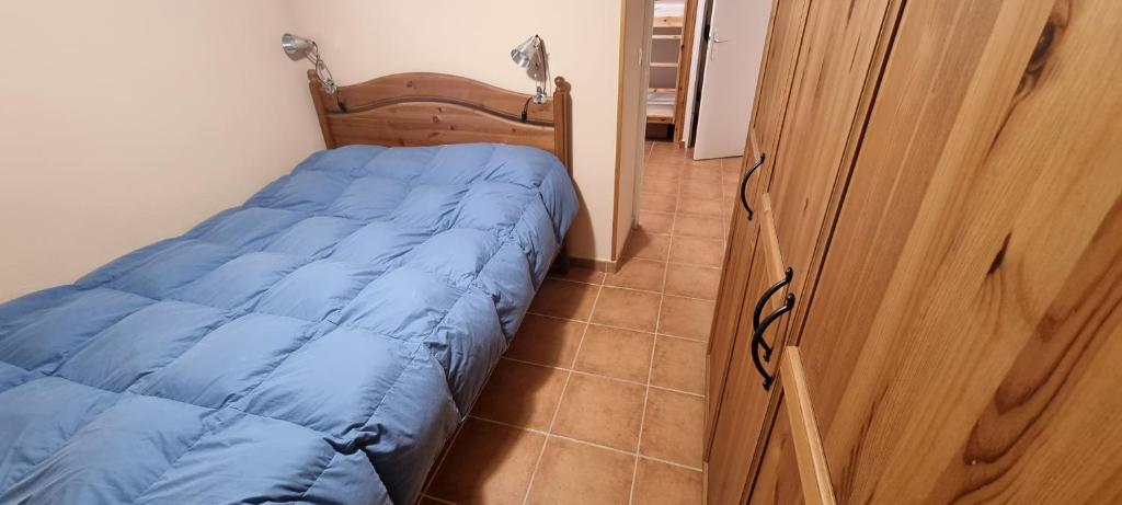 Postel nebo postele na pokoji v ubytování Apartament a Les Angles - Balcons du Pla del Mir