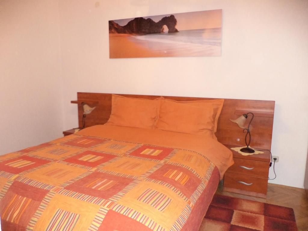 Posteľ alebo postele v izbe v ubytovaní Cool Apartment