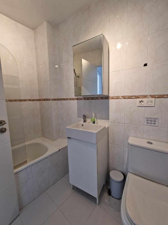 Kúpeľňa v ubytovaní Ático moderno con terraza privada en Málaga centro
