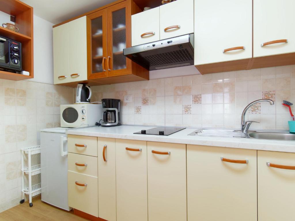 Kuchyňa alebo kuchynka v ubytovaní Holiday Home Nevena by Rent Istria