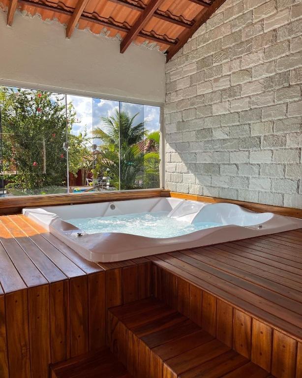 A piscina em ou perto de Pousada Encanto dos Anjos