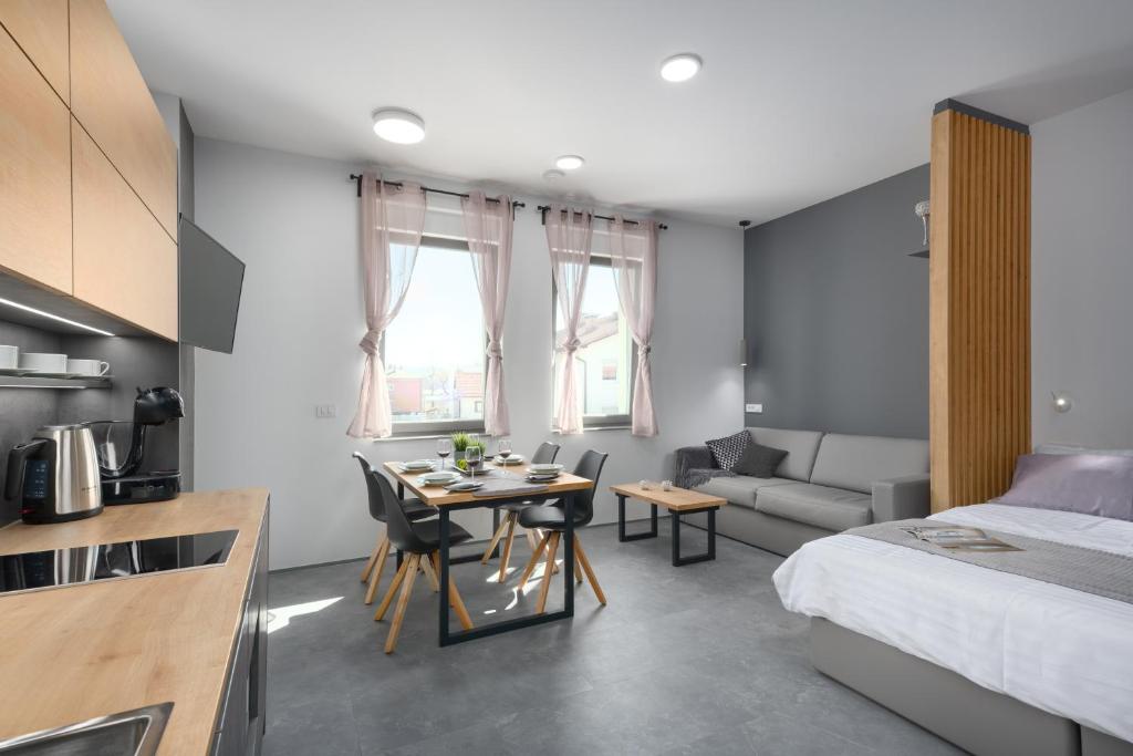 Vila Emona - Central Apartments - Free Parking - Resim 37