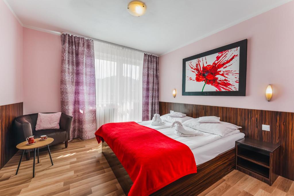 Posteľ alebo postele v izbe v ubytovaní Vena
