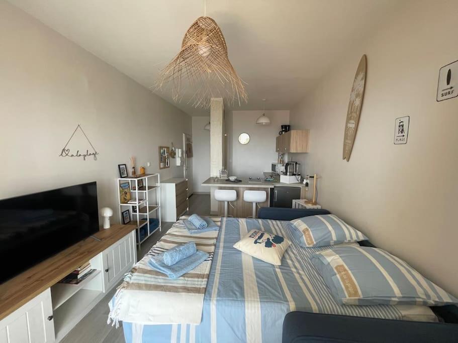 Fotografia z galérie ubytovania A Piaghja, adorable studio avec vue imprenable sur la mer v destinácii Ajaccio