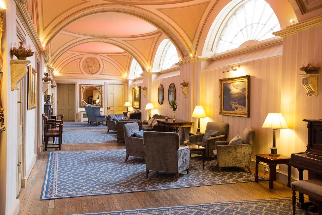 Posezení v ubytování Balbirnie House Hotel