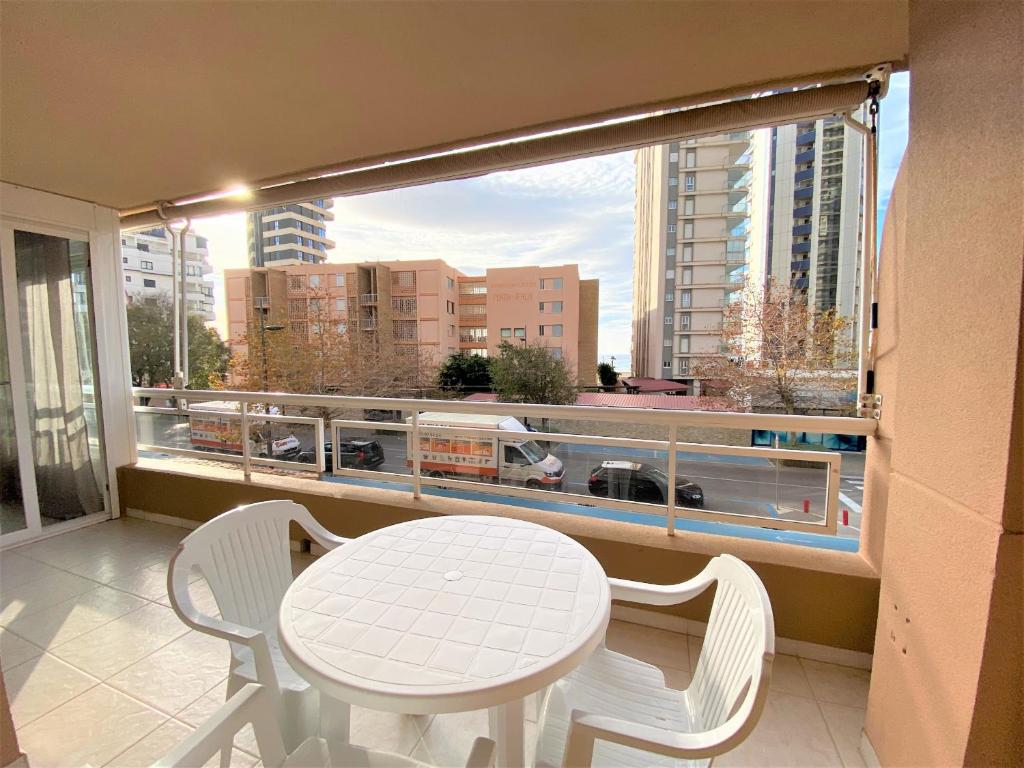 Balkón nebo terasa v ubytování Cozy apartment on the beach of Calpe