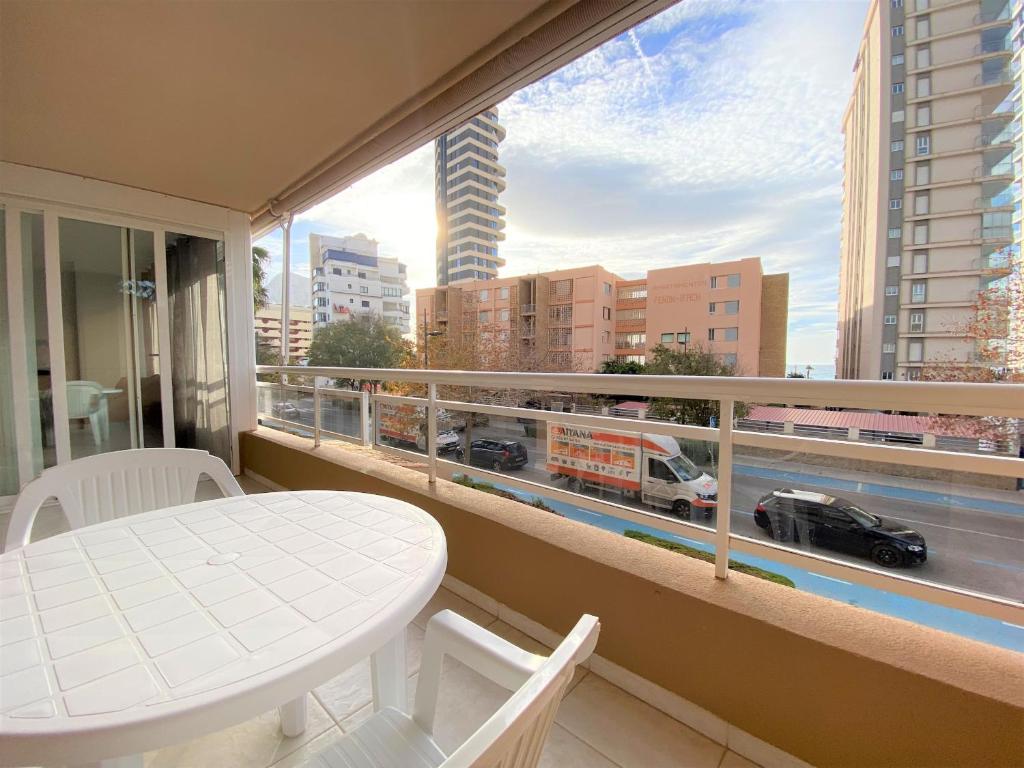 Balkón nebo terasa v ubytování Cozy apartment on the beach of Calpe