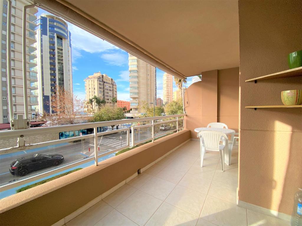 Balkón nebo terasa v ubytování Cozy apartment on the beach of Calpe