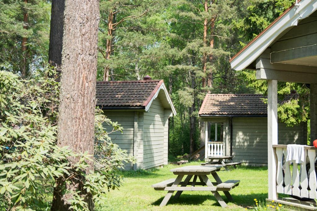 Zahrada ubytování First Camp Mellsta-Borlänge