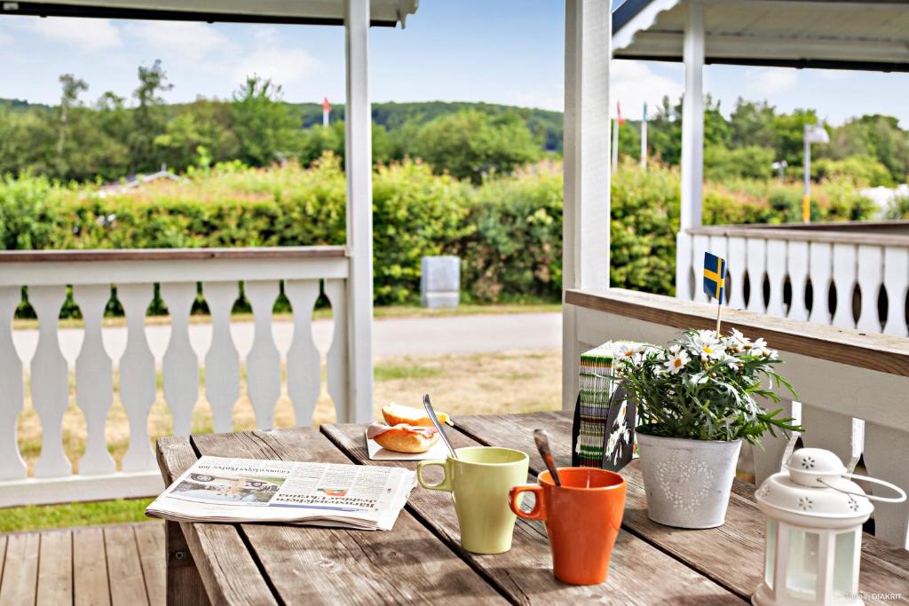 Zahrada ubytování First Camp Mölle-Höganäs